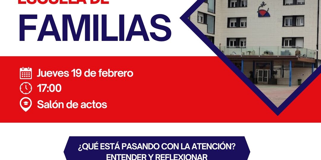 Plantilla escuela de familias